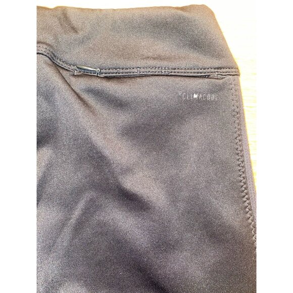 Adidas Black Climacool Performance Tights With Reflective Stripe & Zip Pocket - - Picture 3 of 4